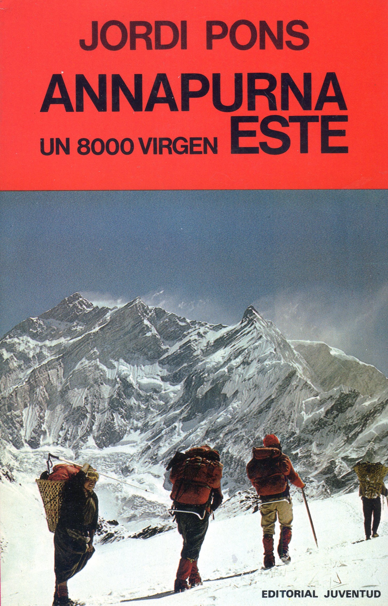 Annapurna este : Un 8.000 virgen - Portada